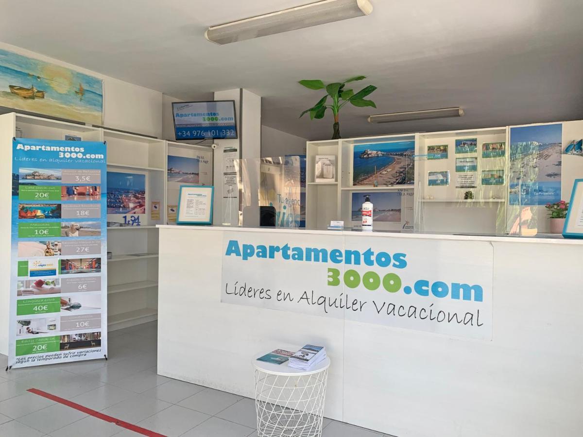Apartamento Papa Luna Primera Linea 3000 Пеньискола Экстерьер фото