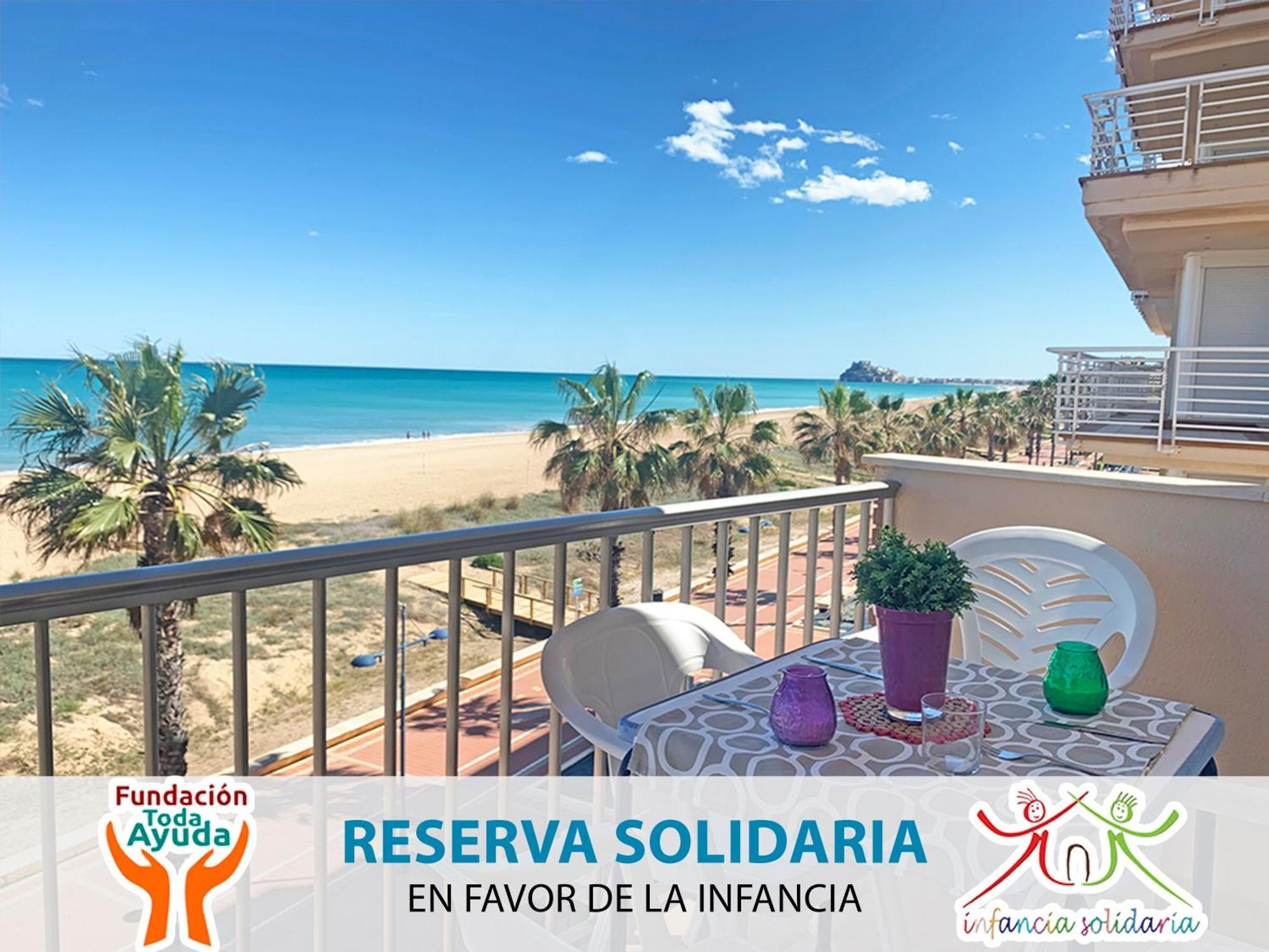 Apartamento Papa Luna Primera Linea 3000 Пеньискола Экстерьер фото